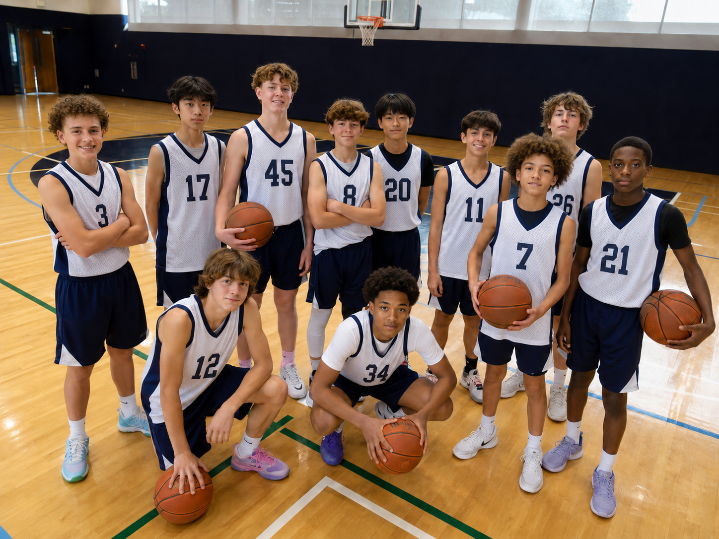 Basketball apparel